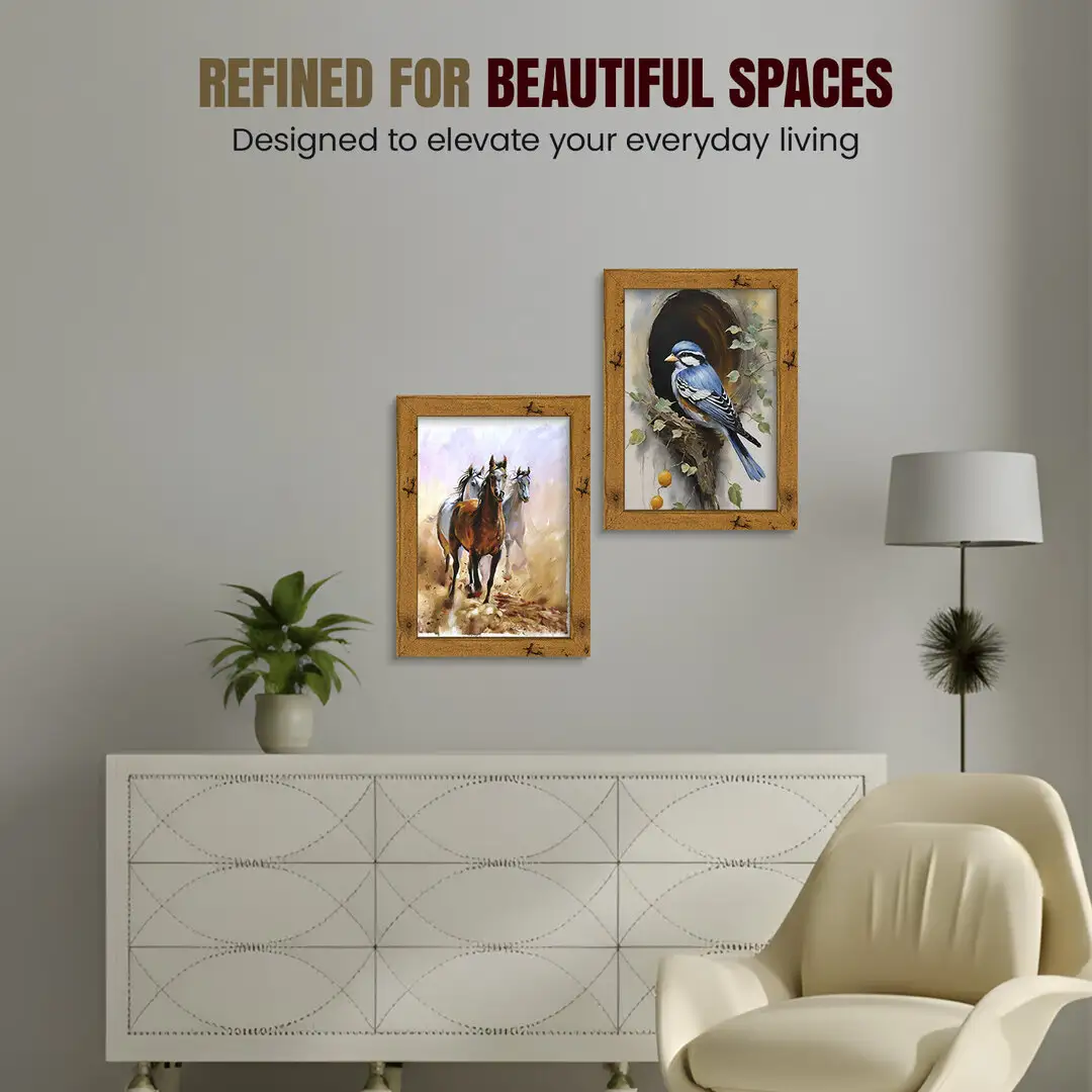 17x12" Modern Rustic Oak Picture Frame - Premium Photo Frame With Perspex Front thumbnail 2