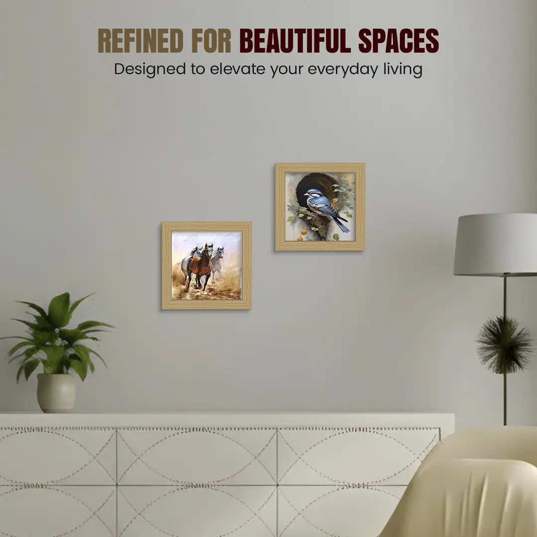 20x20cm Modern Picture Frame | Beautiful Wall Frame With Perspex Front thumbnail 2
