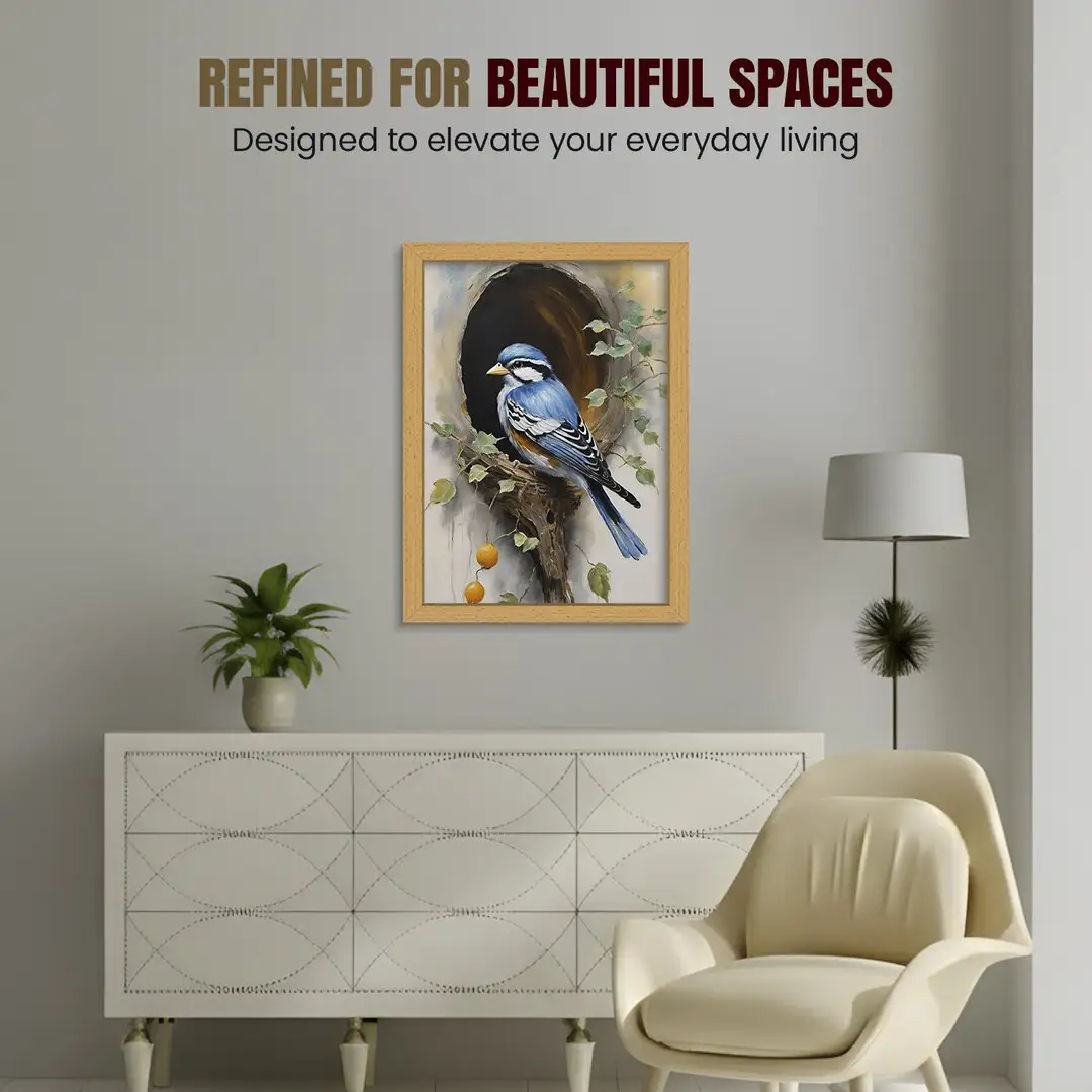 22x18" Modern Country Pine Picture Frame | Beautiful Wall Frame With Perspex Front thumbnail 2