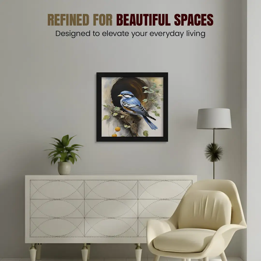 23x23" Modern Black Picture Frame - Premium Photo Frame With Perspex Front thumbnail 2