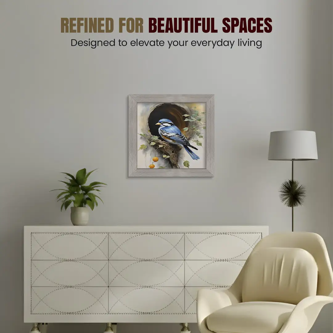 50x50cm Modern Aluminium Picture Frame - Elegant Wall Frame With Perspex Front thumbnail 2