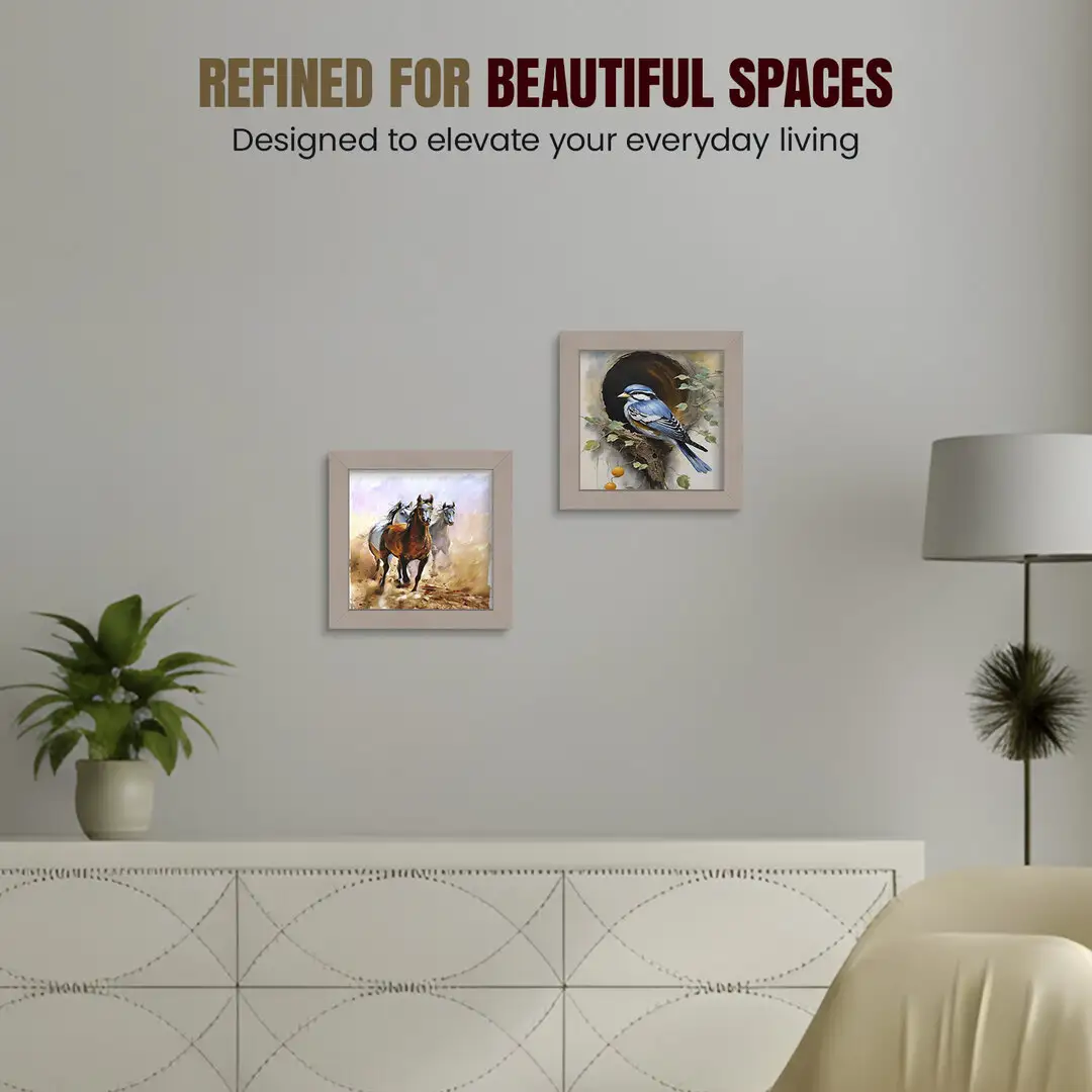 5x5" Modern Rose Gold Picture Frame - Elegant Wall Frame With Perspex Front thumbnail 2
