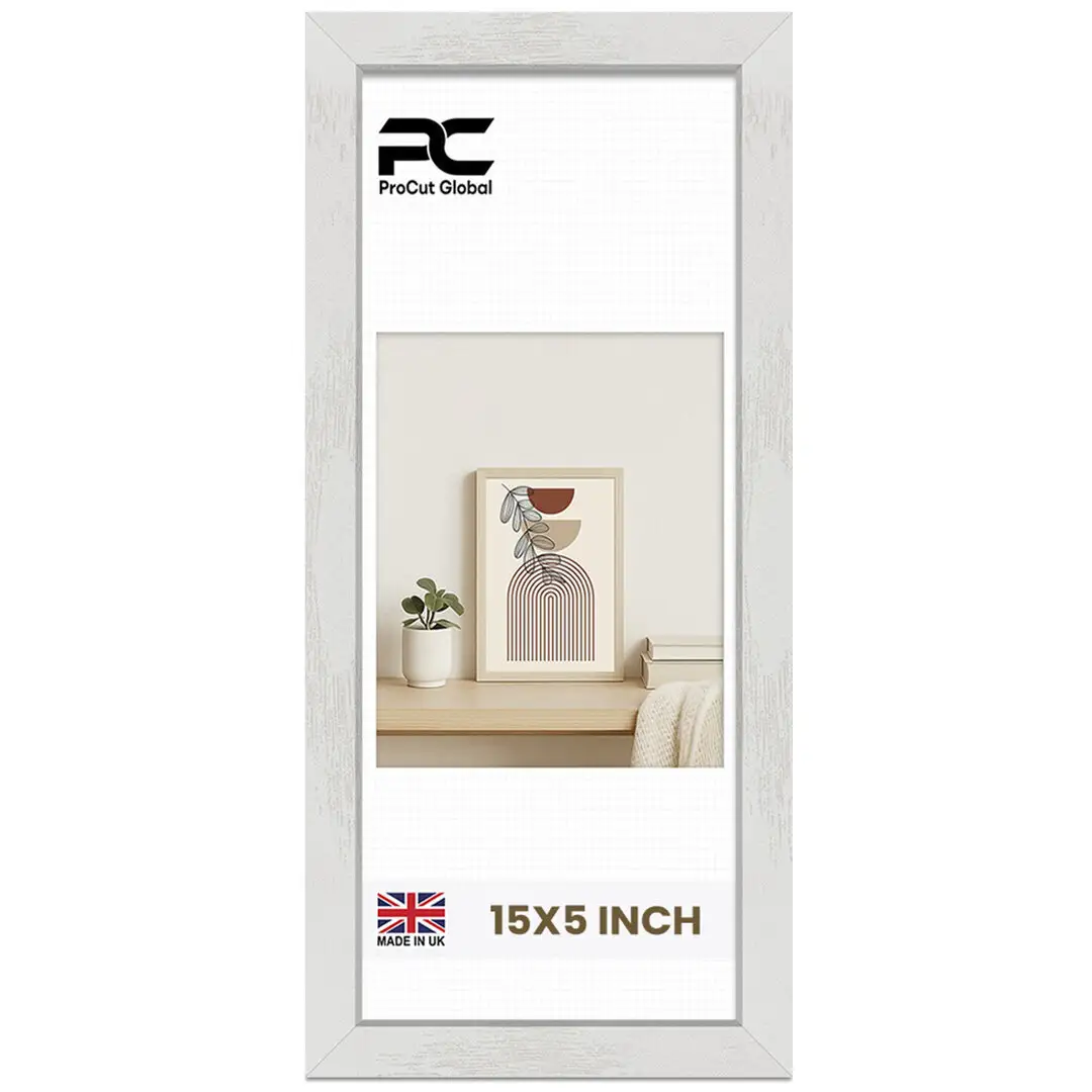 15x5" Modern Picture Frame | Beautiful Wall Frame With Perspex Front