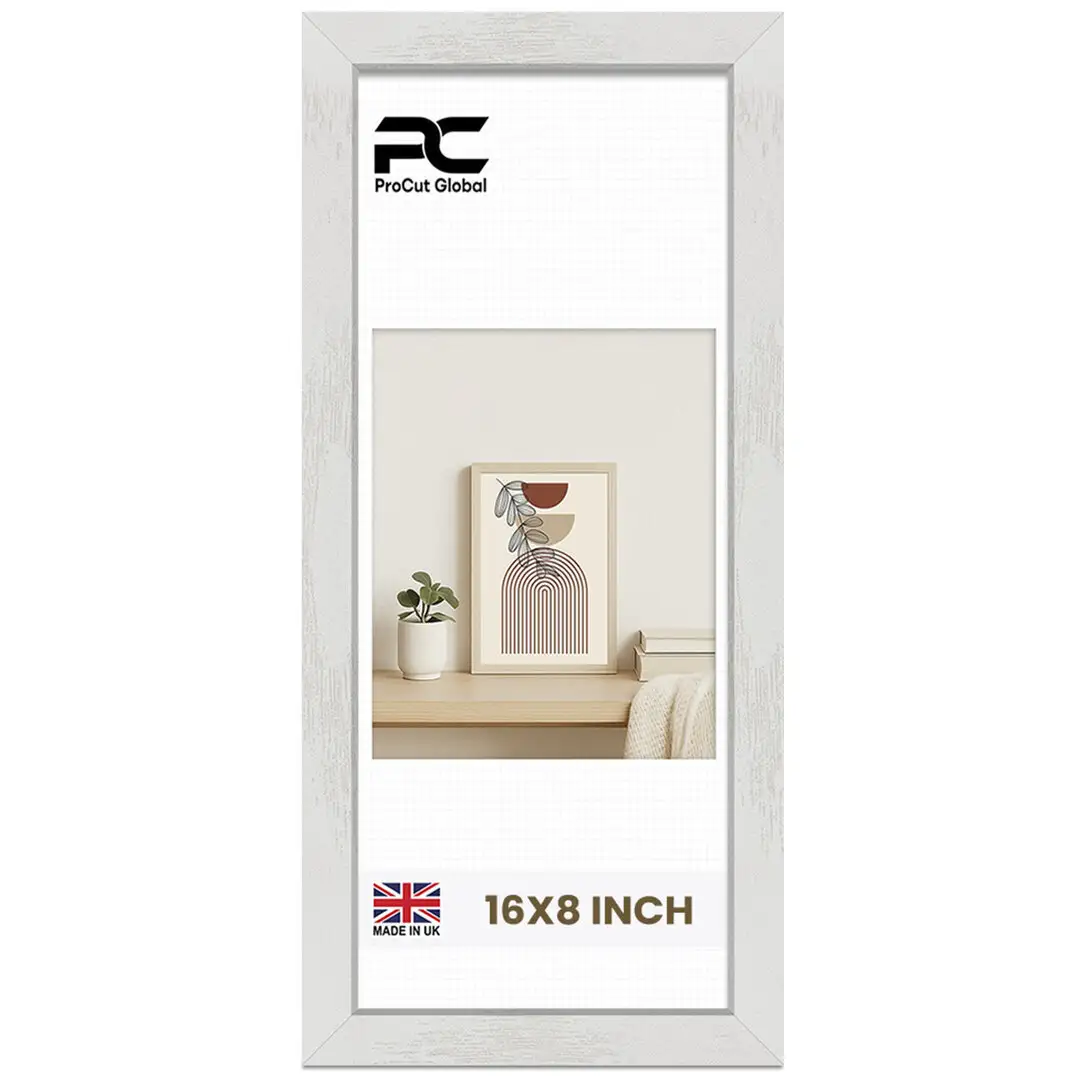 16x8" Modern Picture Frame | Beautiful Wall Frame With Perspex Front