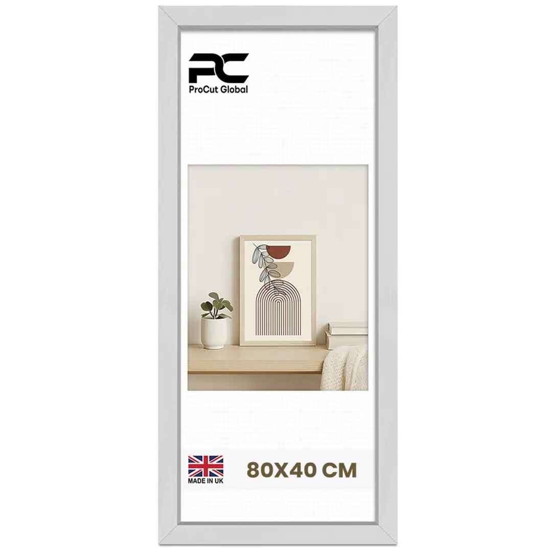 80x40cm Modern Picture Frame - Premium Photo Frame With Perspex Front