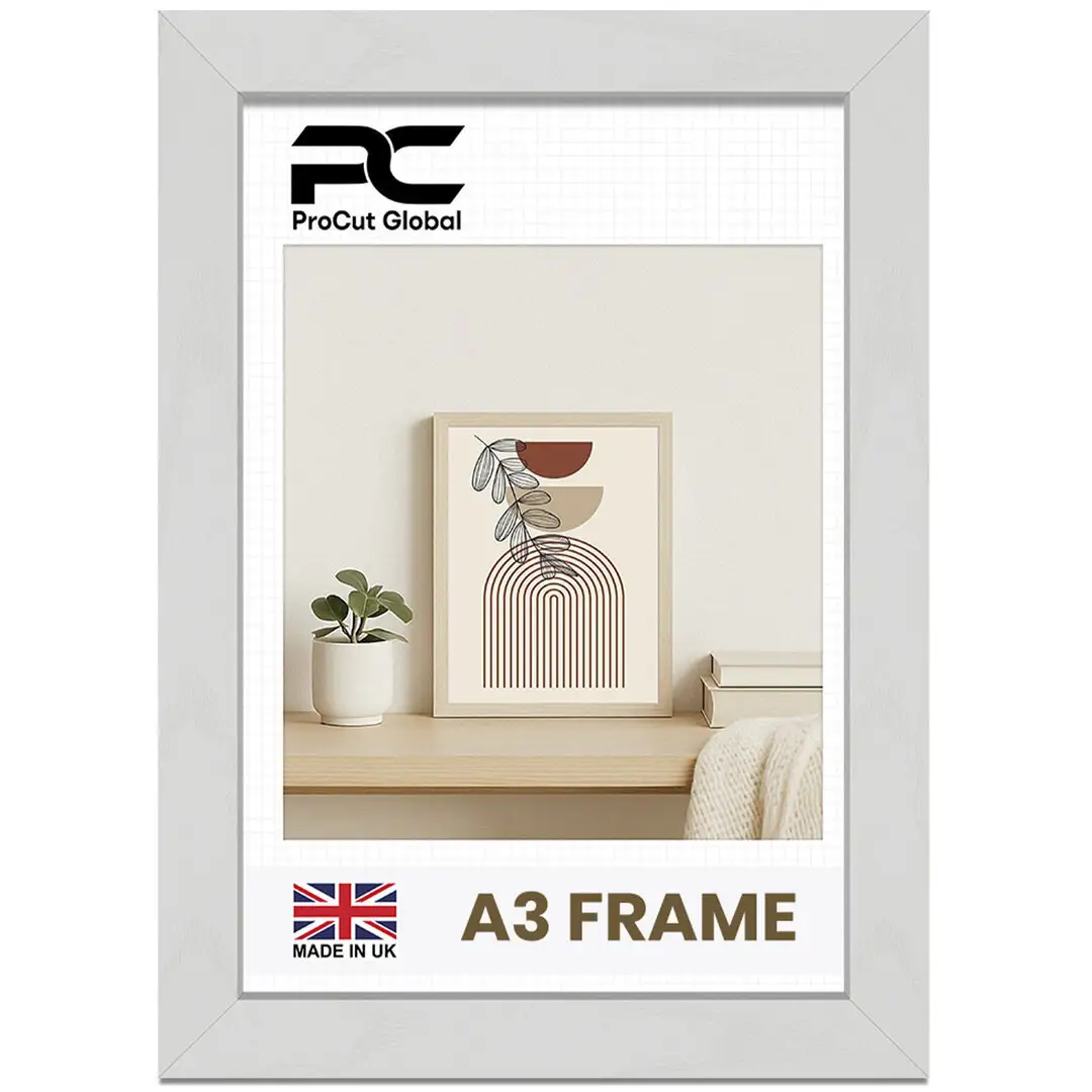 A3 Modern Picture Frame - Elegant Wall Frame With Perspex Front
