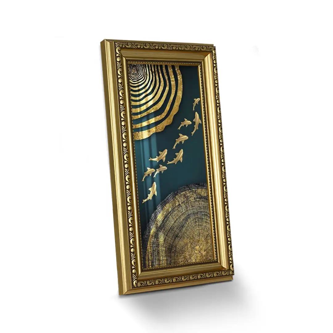 15x5" Gold Ornate Picture Frame | Classic Decorative Wall Display thumbnail 2