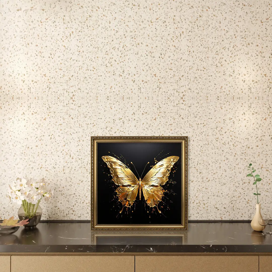 19x19" Gold Ornate Picture Frame | Vintage-Style Wall Art Display thumbnail 3