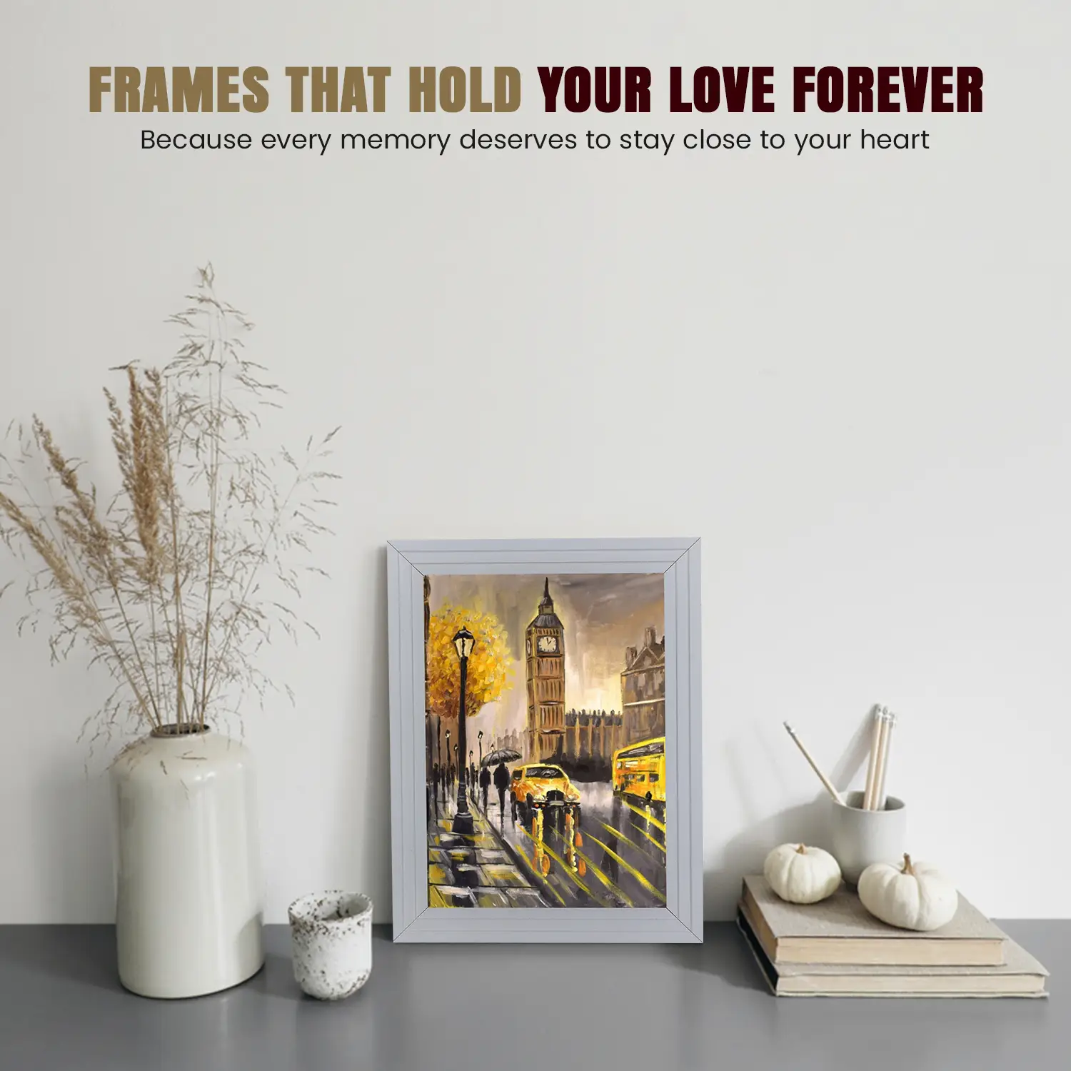 A5 Modern Step White Picture Frame | Premium Quality Wooden Photo Frame thumbnail 2
