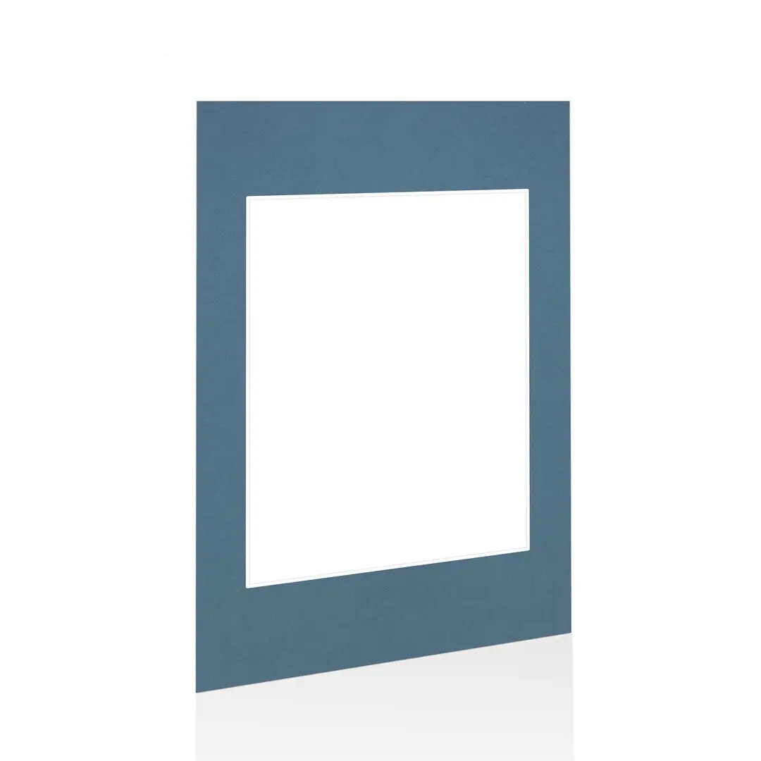 Pompador 6x4" Picture Mount With 4x3" Aperture | Acid-Free Mat Board For Picture Frames