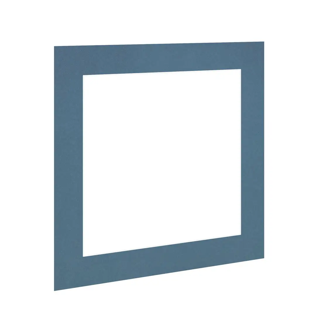Pompador 8x8" Picture Mount With 6x6" Aperture | Acid-Free Mat Board For Picture Frames thumbnail 1