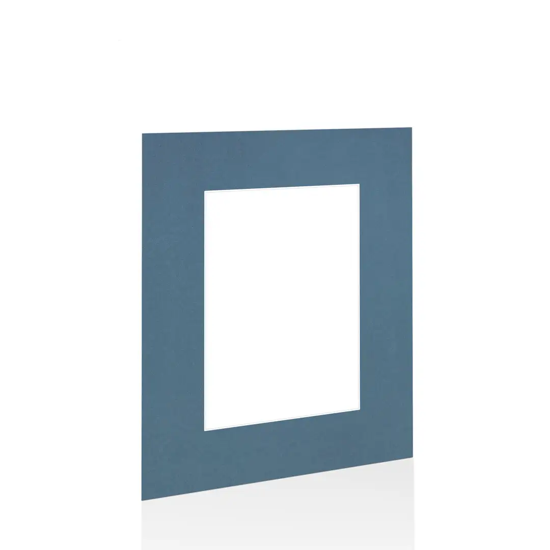 Pompador 9x7" Picture Mount With 6x4" Aperture | Acid-Free Mat Board For Photos & Artwork