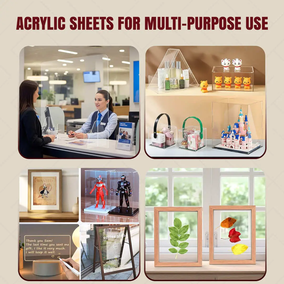 24x16" 2mm Beam Saw Acrylic Sheet For Picture Frames And DIY Projects thumbnail 4
